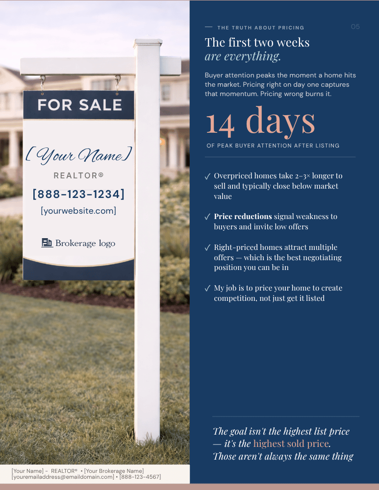 Pricing strategy — the first two weeks
