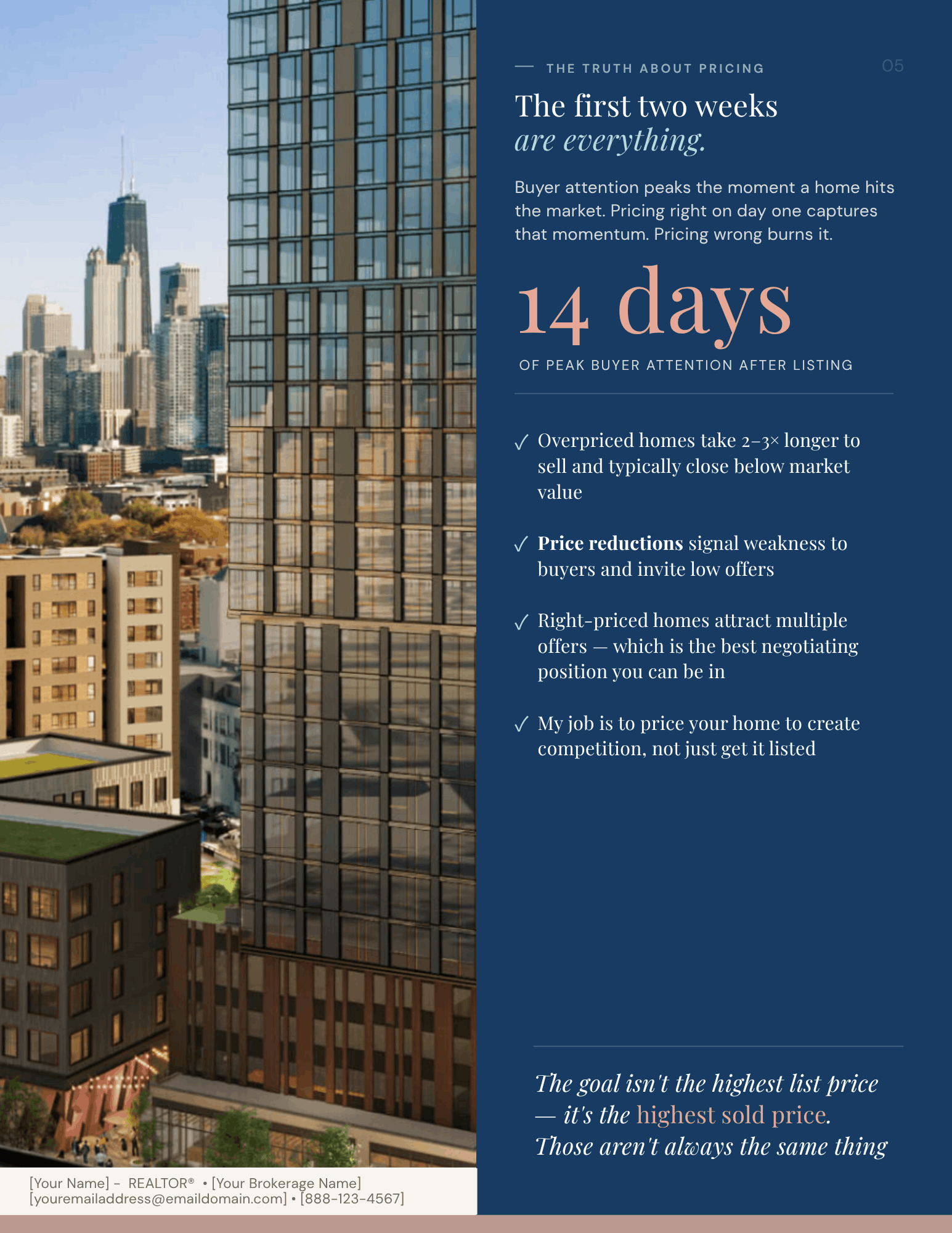 Pricing strategy — the first two weeks
